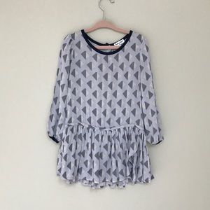 Girls 3t long sleeve patterned Splendid dress