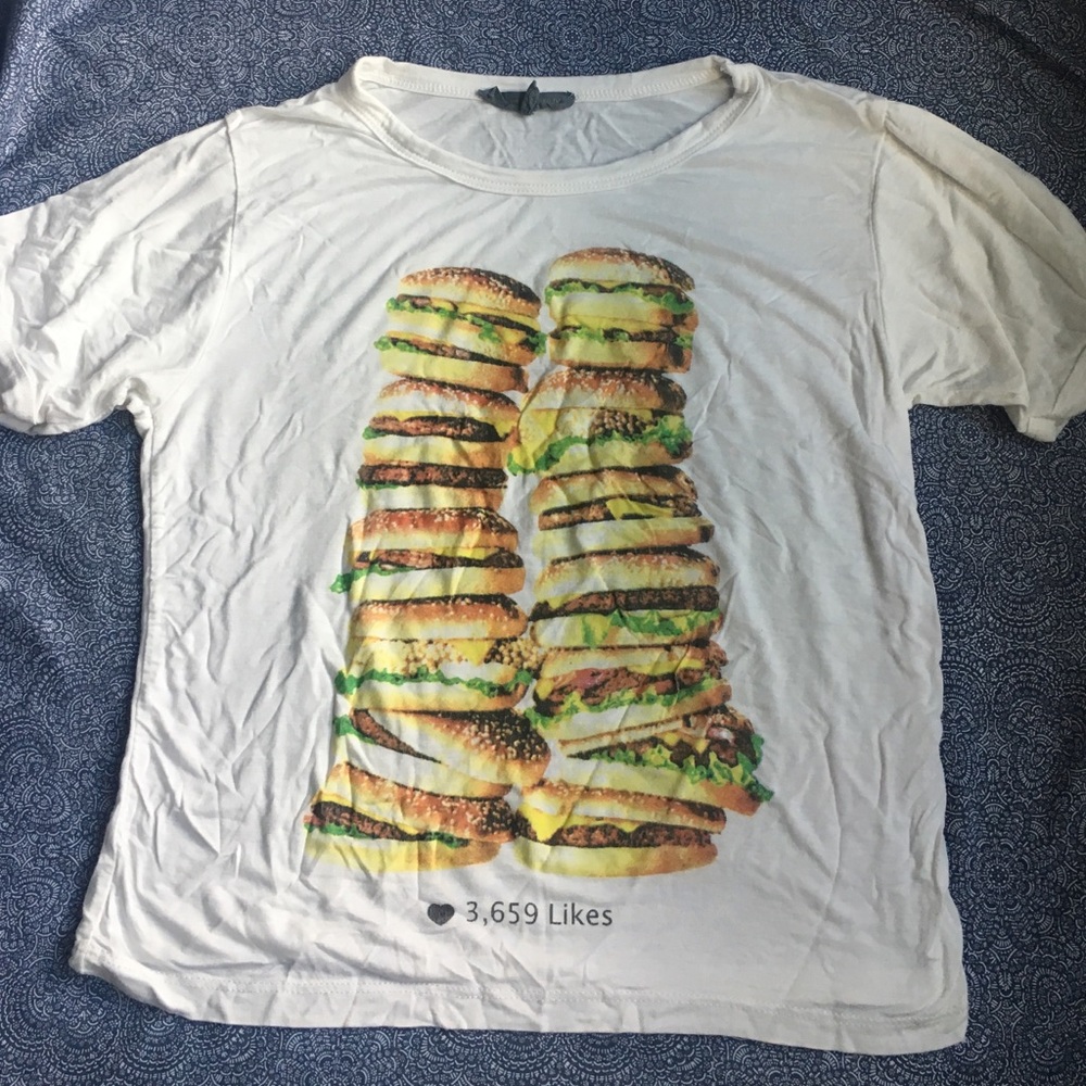 Burger tshirt