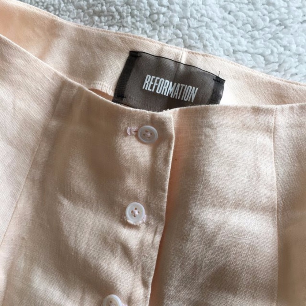 ❌SOLD❌Worn once Reformation Ava Two Piece Set-4 - Picture 4 of 6