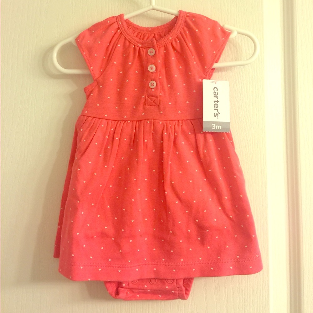Pink onesie dress