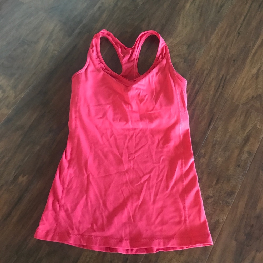 Lululemon hot pink razor back