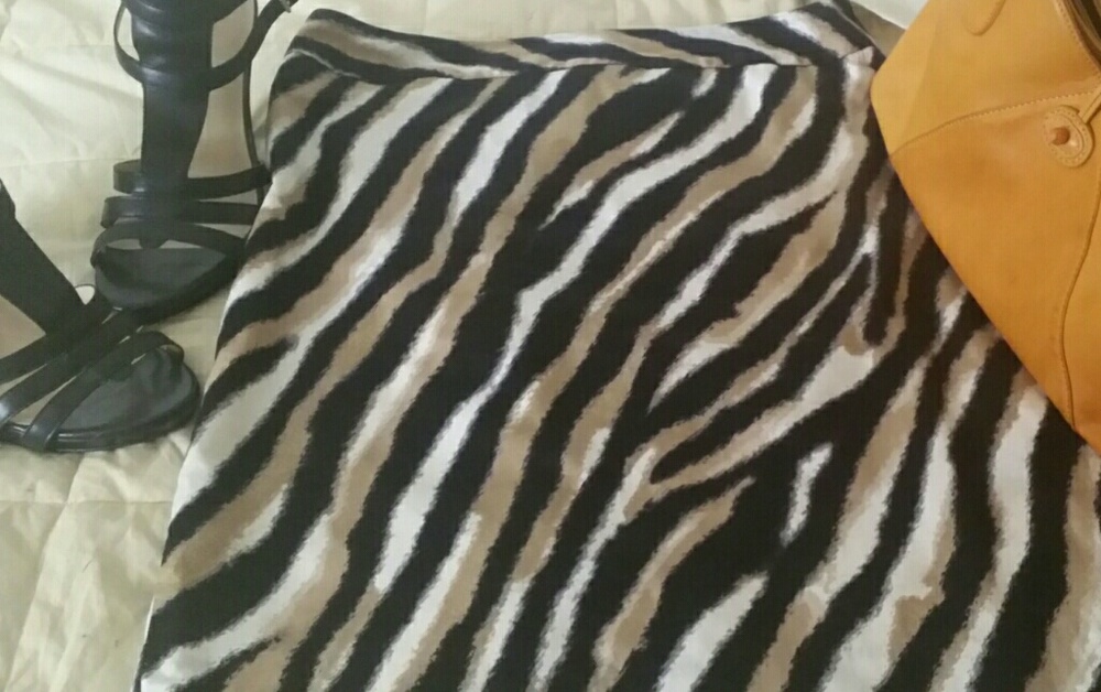 *SOLD** Talbots Animal Print Skirt