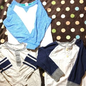 GAP Long Sleeve Henley's