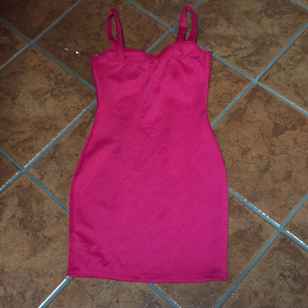 Pink Cocktail Dress - Picture 2 of 3