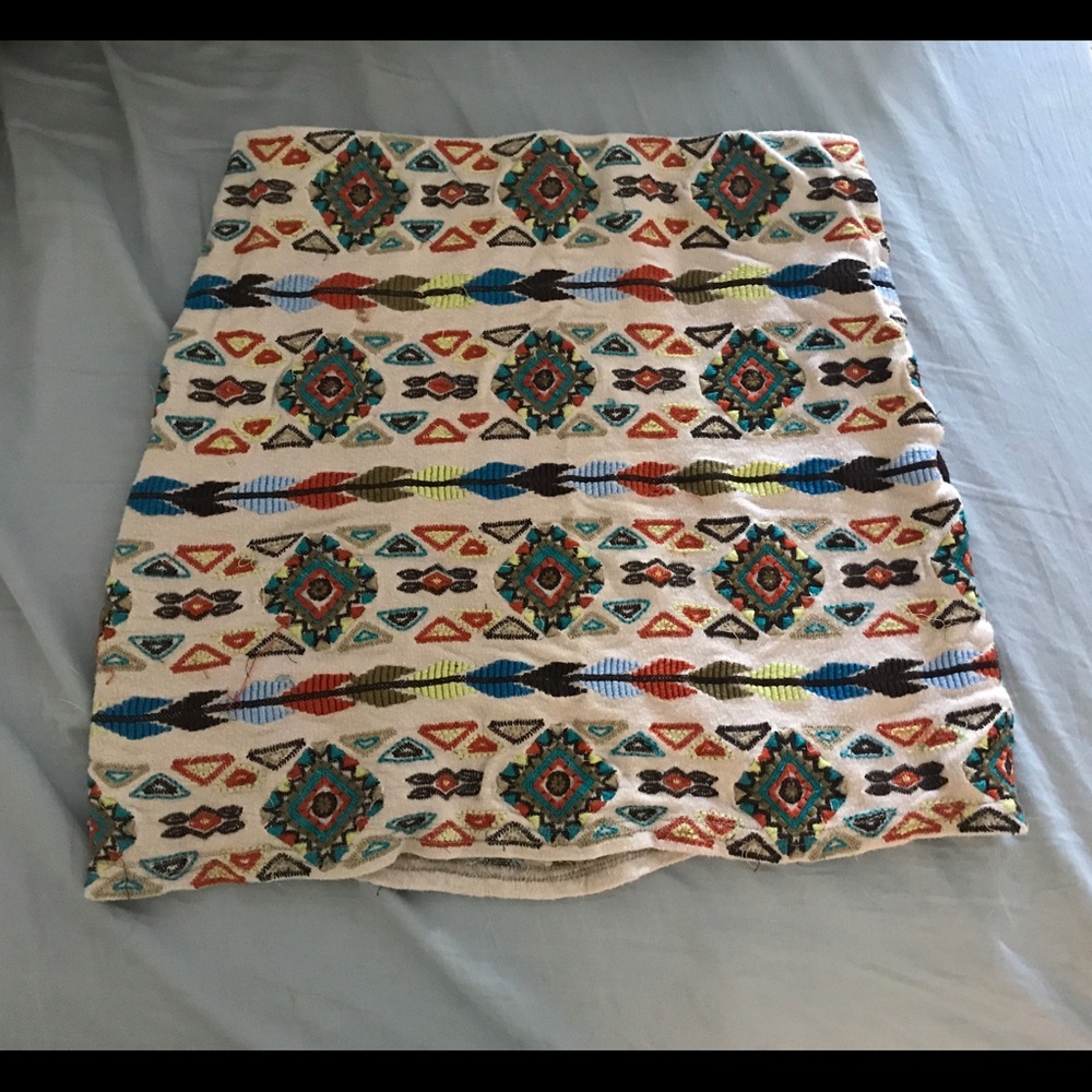 Willow & Clay Tribal Mini Skirt