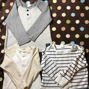 GAP Boys Thermal Long Sleeve Shirts