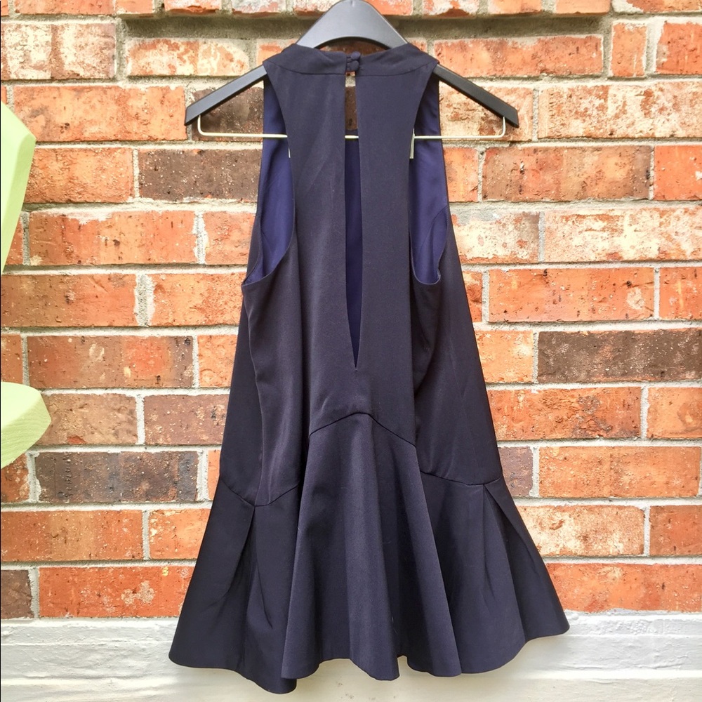 Cameo brand Navy Drop Waist top size M