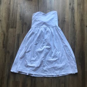 ASOS white sweetheart summer dress