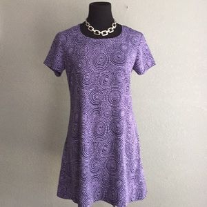 Express Retro Dot Pattern  Sheath Dress sz3/4