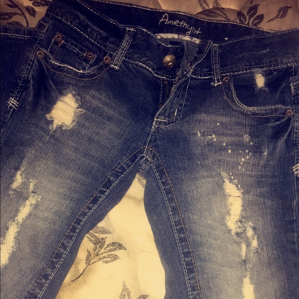 Amethyst jeans and Mudd Jeans