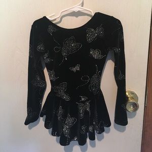 3 long sleeve little girls size 4-6 leotards