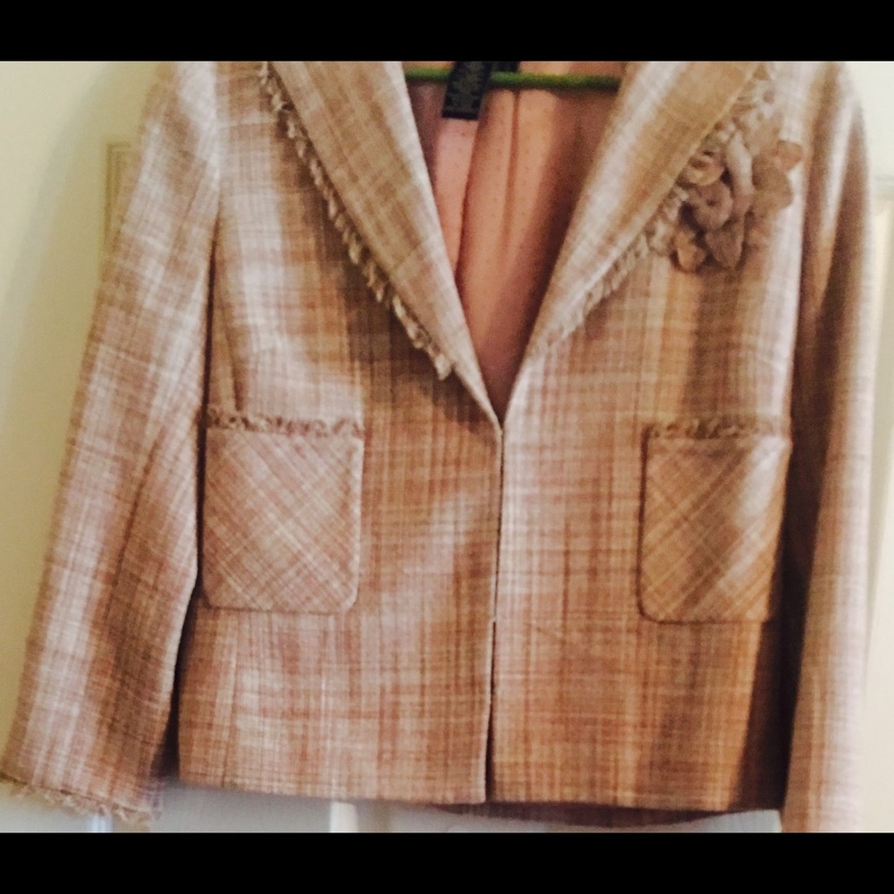 BCBG Fall Mini Skirt Suit