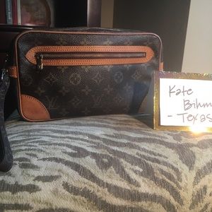 Vintage Louis Vuitton Marley Dragonne Clutch