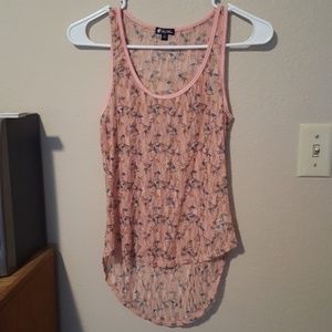 Floral tank top