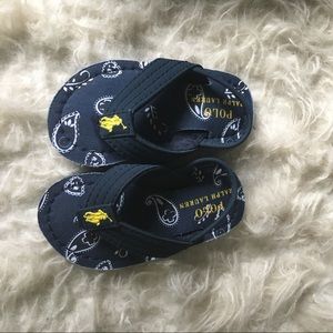 Ralph Lauren baby flip flops