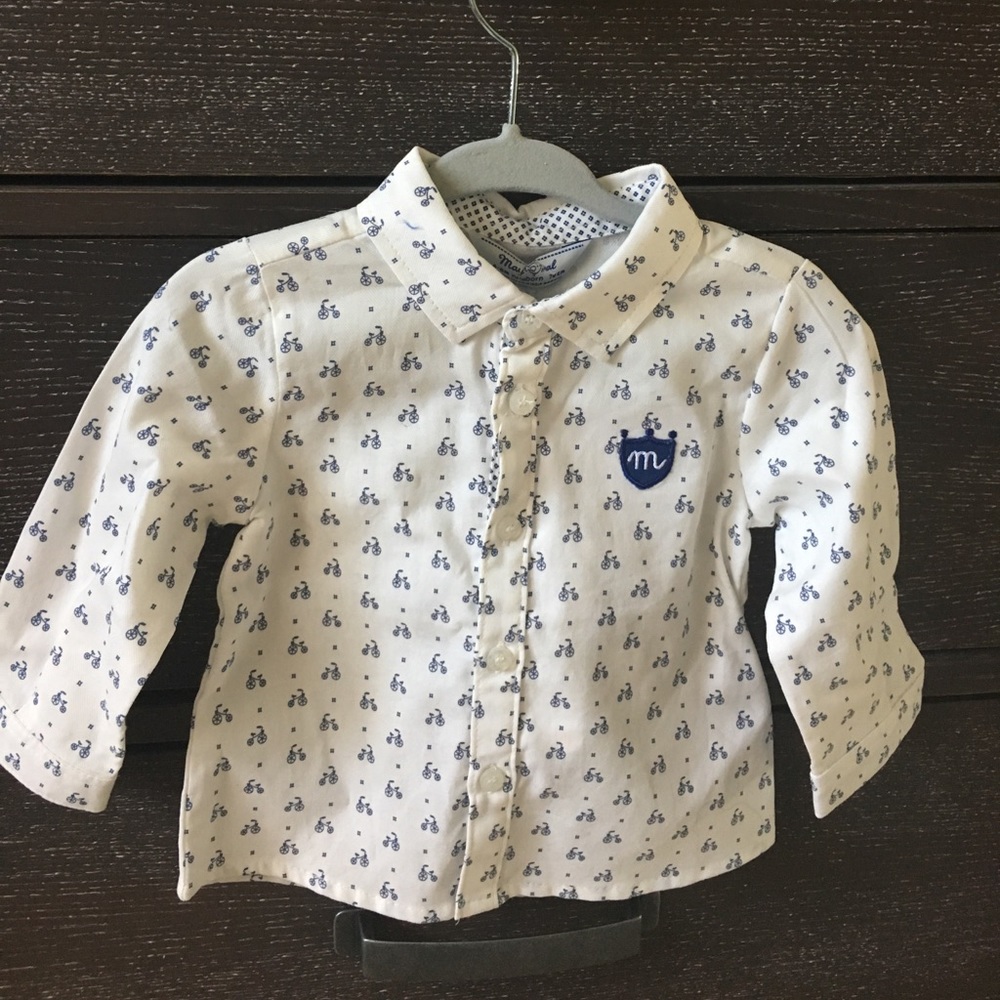 Mayoral nwt button down with matching bow tie