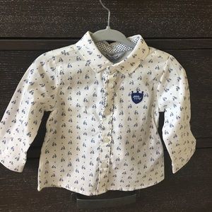 Mayoral nwt button down with matching bow tie