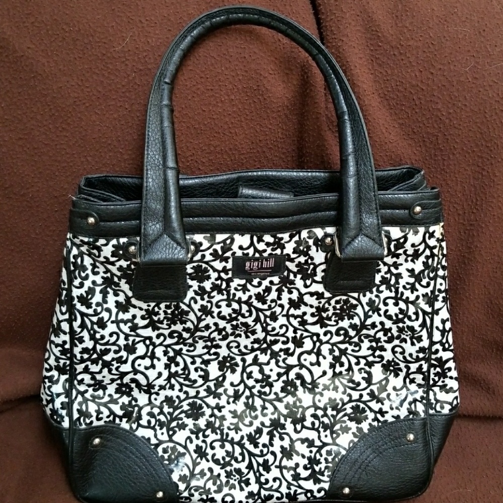 Gigi Hill Grace willow print with city red