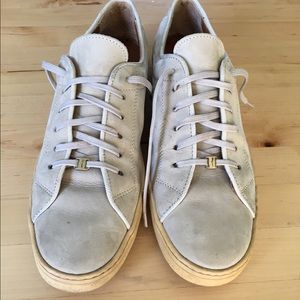 Salvatore Ferragamo Sport Suede Sneakers
