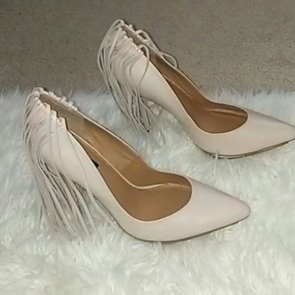 Messeca New York Shoes - 🛍Messeca fringe pumps