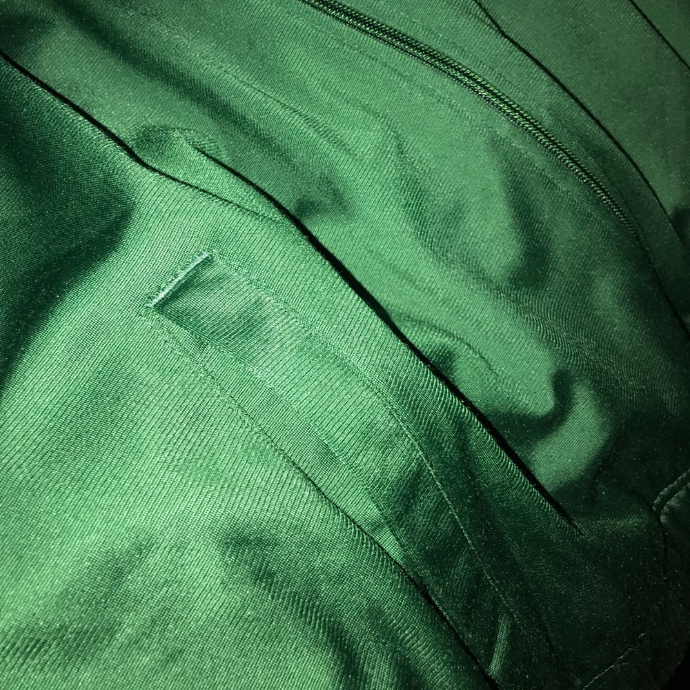 Nike Men's Green Track Sweater Dri-Fit - Picture 5 of 5