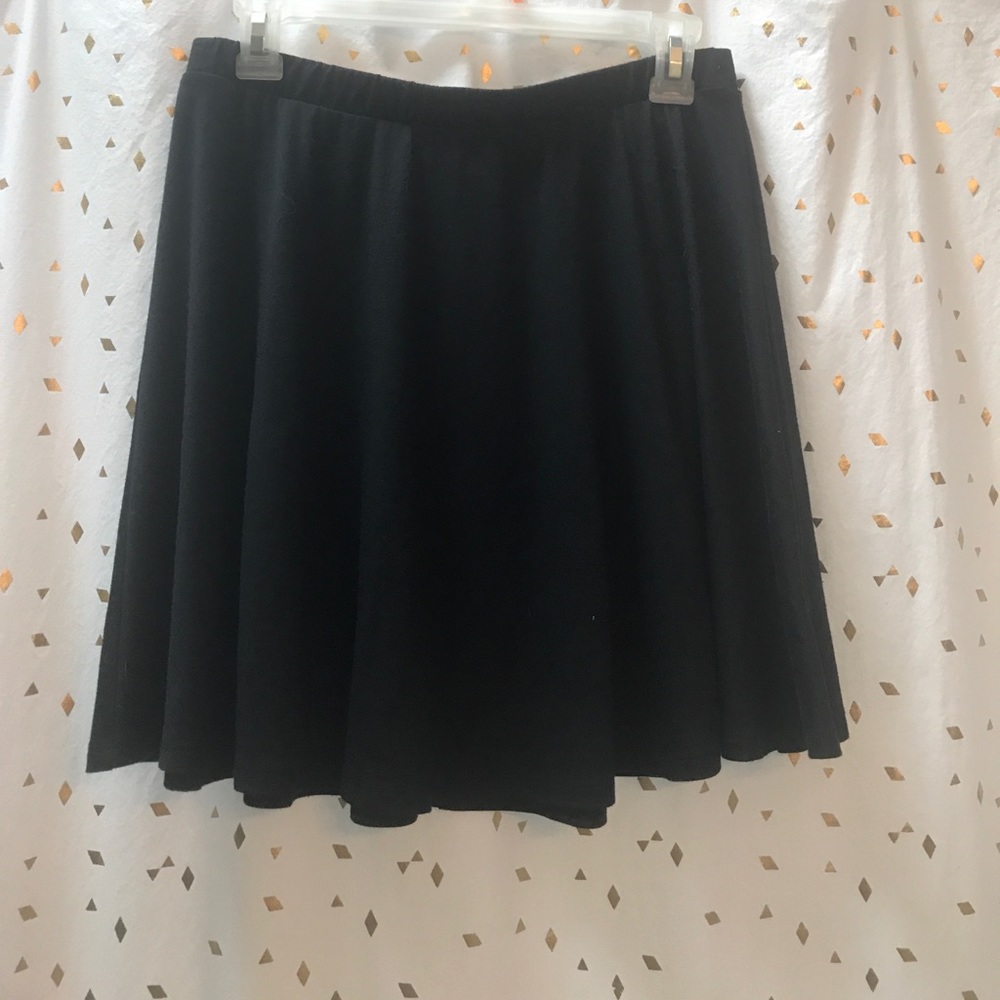 Black skater skirt, size M