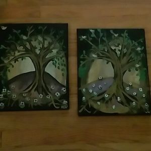 Handmade Art (tree of life)