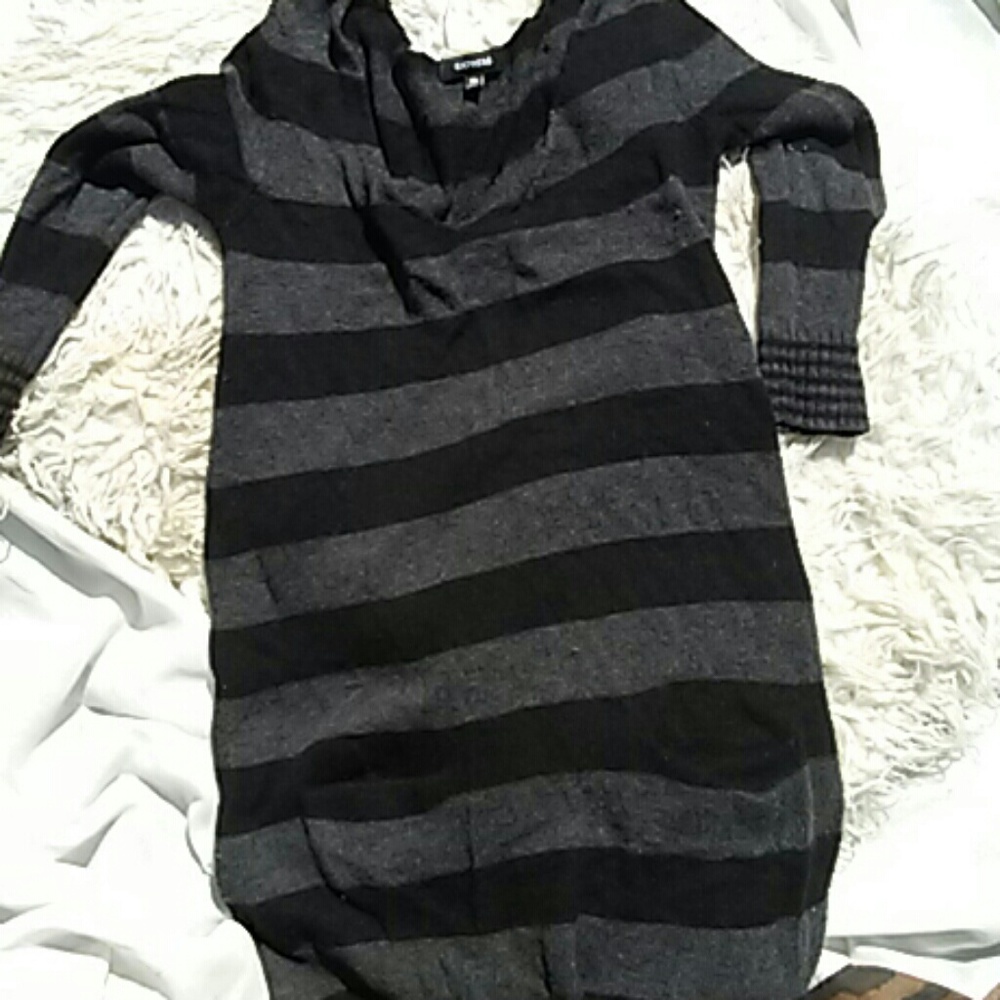 🐦Express Rugby Vtg Sweaterdress