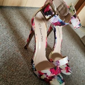 Floral heels