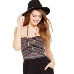 Jessica Simpson Caitlin Strapless Romper w/Pockets