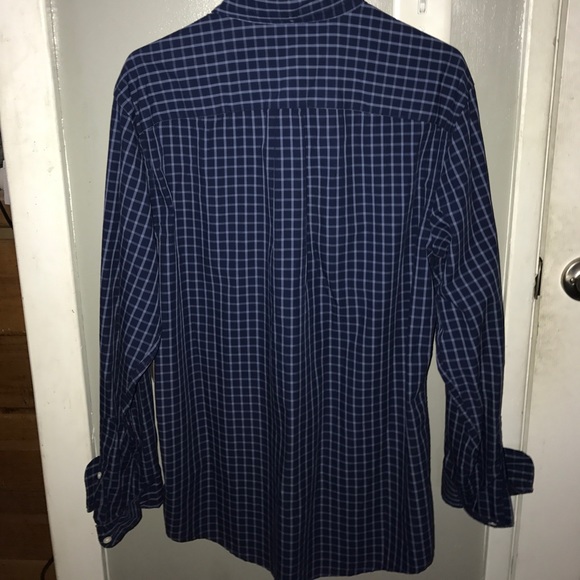 Plad Men's Casual Dress Shirt Button Down - Picture 2 of 5