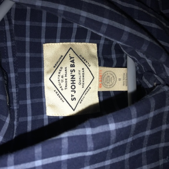 Plad Men's Casual Dress Shirt Button Down - Picture 3 of 5