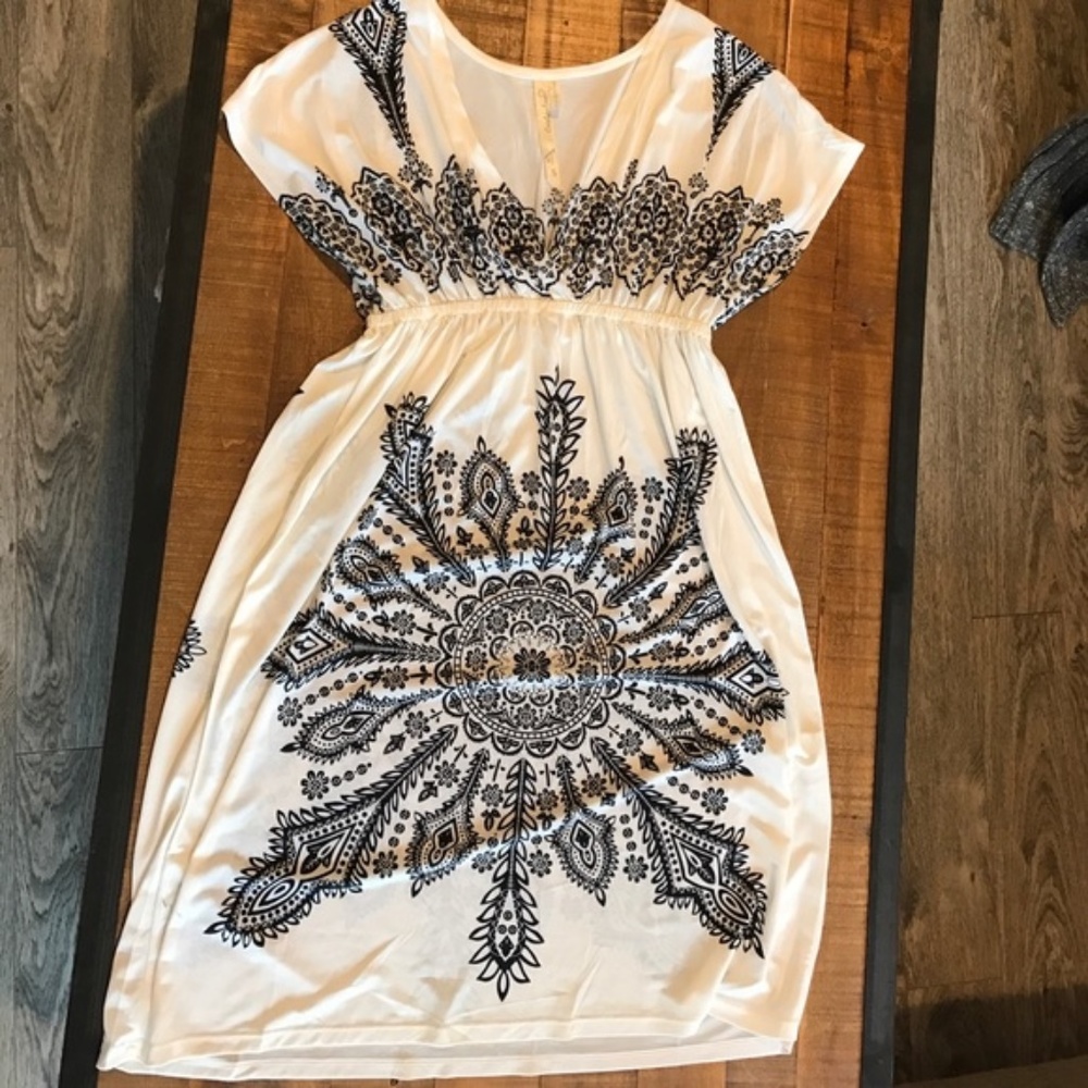 Black and White Dress