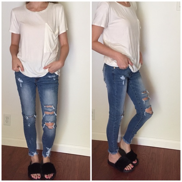 LAST ITEM (10)▫️Black Furry Slides - Picture 4 of 5