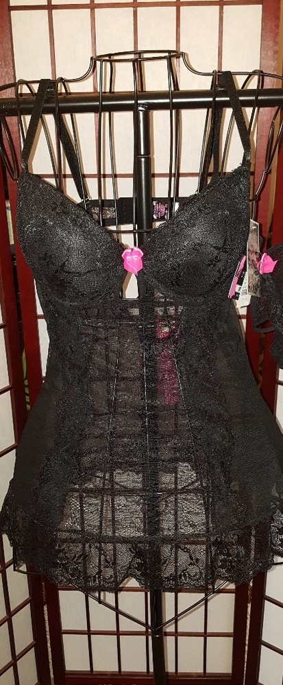 Black see thru Lingerie