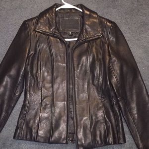 Leather jacket!