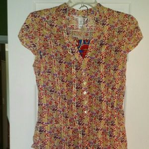 H&M Capped sleeve top