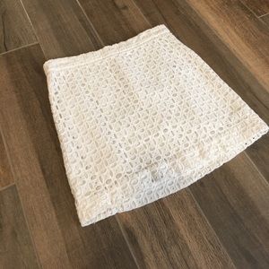 J.Crew White Skirt