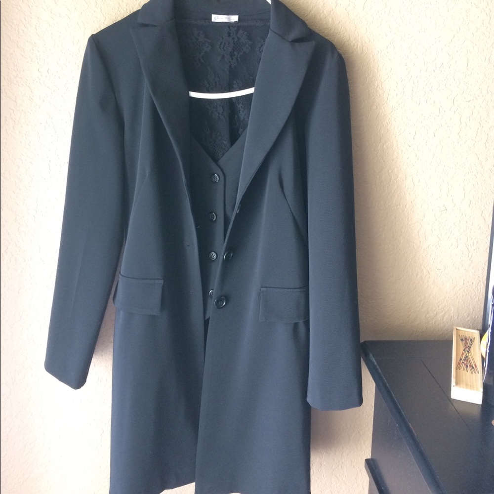 Charlotte Russe 3 piece suit