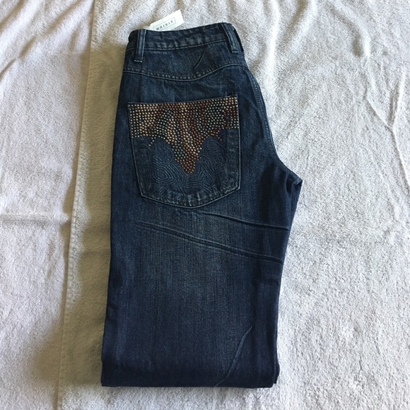 ANTIK DESIGNER BOOTCUT JEANS - Picture 1 of 4