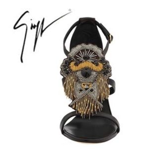 FINAL PRICE: Giuseppe Zanotti Owl Heels
