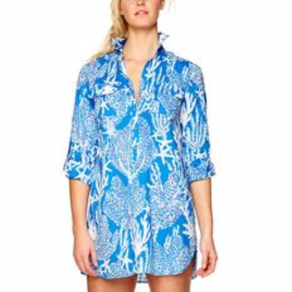 Lilly Pulitzer Tops - LILLY PULITZER - CAPTIVA TUNIC M