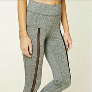 Forever 21 matching bra with two pairs of leggings