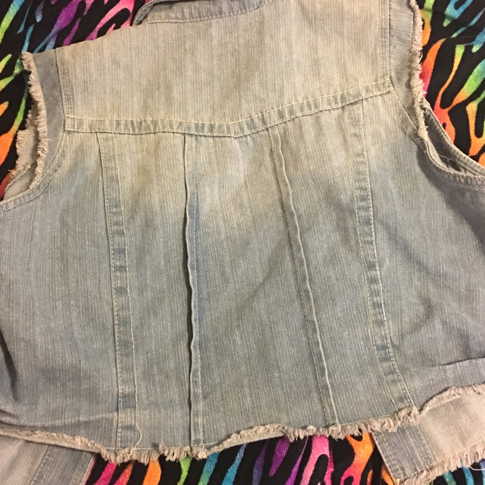 Denim vest by Highway