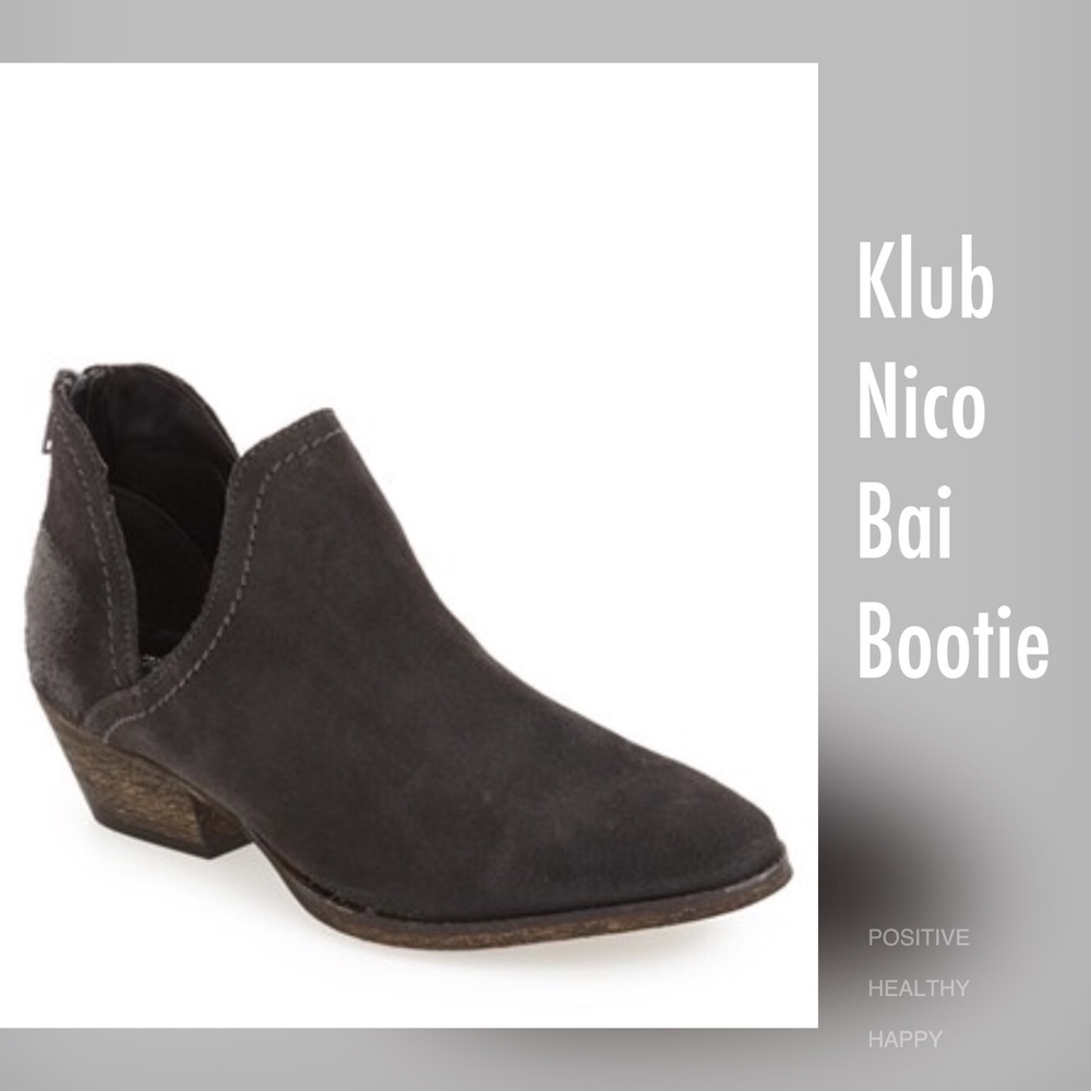 NWOT Klub Nicco Bai Split Shaft Bootie