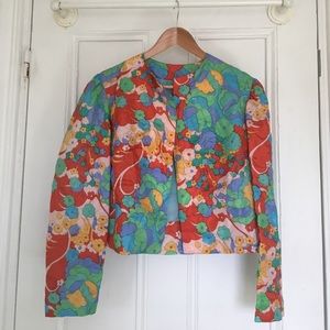 Vintage 70s Floral Shell