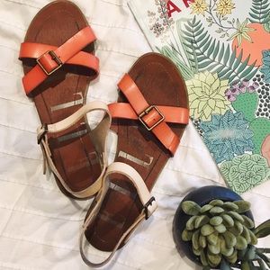Elle Color Block Sandal