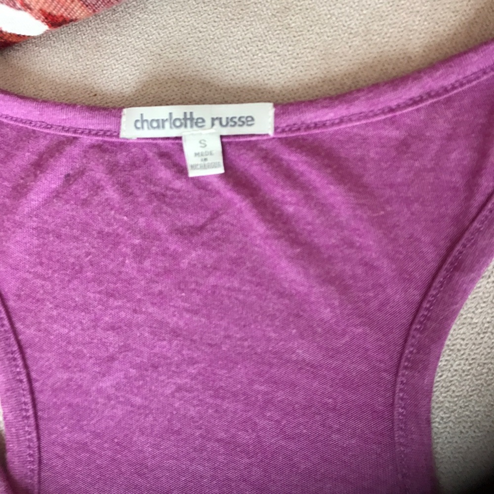 Purple Ruffled Shirt - Picture 3 of 4