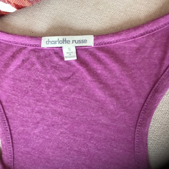 Purple Ruffled Shirt - Picture 3 of 4