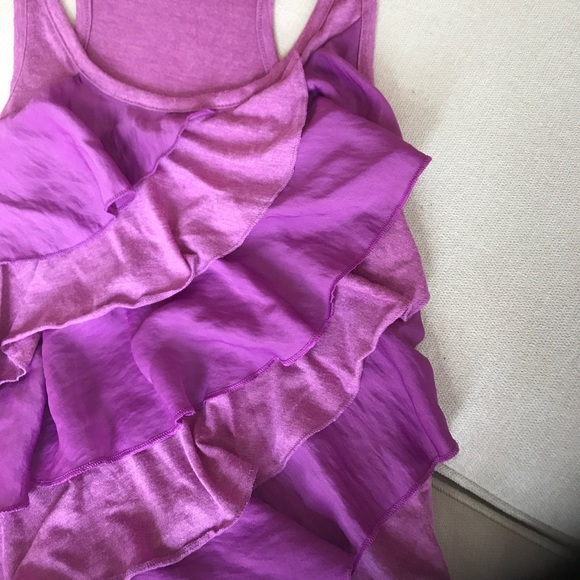 Purple Ruffled Shirt - Picture 4 of 4